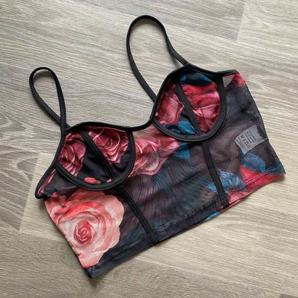 Sheer Buster Crop Top - Picture 1 of 4